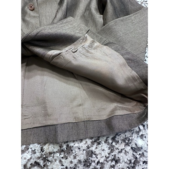 Ann Taylor Loft Women's Iridescent Jacket Size 8 Lined Long Sleeve Jacket Preppy - Picture 7 of 12